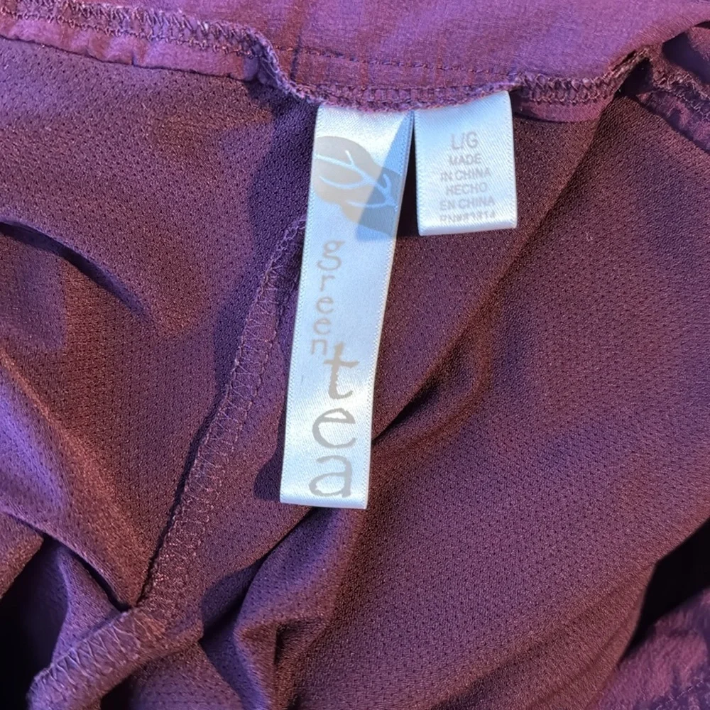 Green Tea Skort - Tennis - Burgundy - Large - Picture 8 of 8